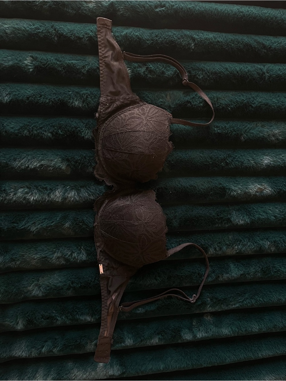 Black Lace Push Up Bra